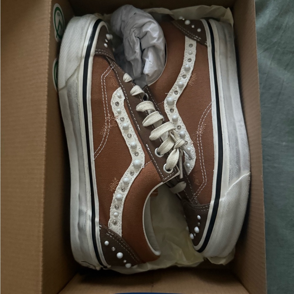 Vans Old Skool 36 Pearlized Pack Vintage Cocoa Brown
